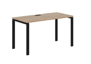Стол письменный EDIS EUST 1367 Дуб Денвер светлый Черный