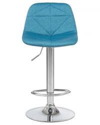 Стул барный DOBRIN DINA (синий) 2 шт