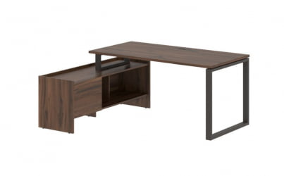 Стол с тумбой EDIS EQCT 17814 Дуб Денвер темный Мокко