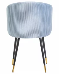 Стул обеденный DOBRIN MARY Серо-голубой велюр 1922-6