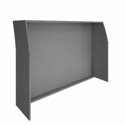 Стойка прямая 1600 Riva А.РС-4 Серый