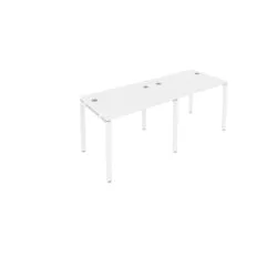 Рабочая станция на 2 раб.места Metal System Б.СМ-2.1 Белый