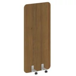 Перегородка на металлических опорах, на роликах R-line DP.R-80-180 Орех Гварнери