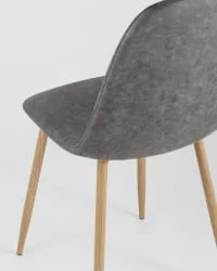 Стул Валенсия винтаж Серый