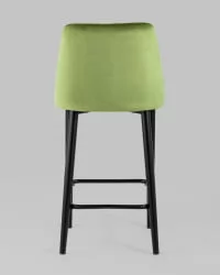 Стул полубарный Диего велюр Травяной
