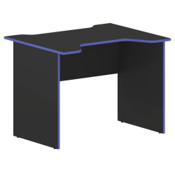 Компьютерный стол с надстройкой SKILLL SKL 100CA антрацит/синий
