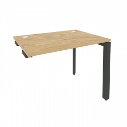 Стол-приставка на П-образном м/к к опорным элементам ONIX O.MP-SPR-1.7 Тиквуд Светлый/Антрацит