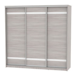 Шкаф-купе B-220х235х60-3(ЯШС-D9D9D9)