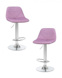 Стул барный DOBRIN DINA (фиолетовый) 2 шт