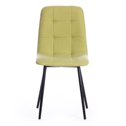 Стул CHILLY MAX ткань/металл, 45 х 54 х 90 см , фисташковый 64/черный