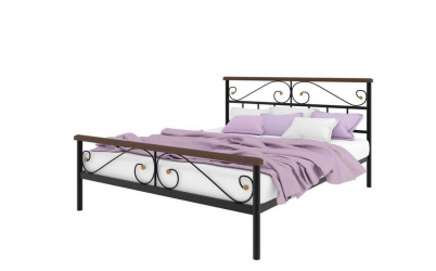 Кровать Эсмеральда plus 1800х1900 Черная