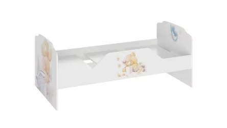 Кровать Тедди ТД-294.12.01 Белый с рисунком