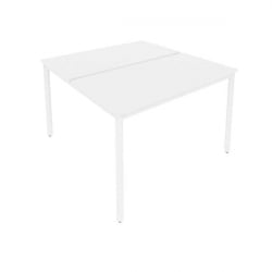 Рабочая станция на металлокаркасе SLIM SYSTEM С.СП-4.2 Белый-Белый