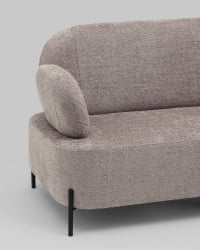 Диван Кэнди ткань букле капучино