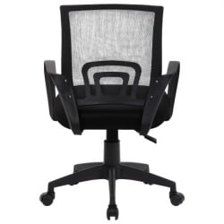 Кресло CROMEX (КРОМЕКС) Top CH-695 сетка/ткань TW черное