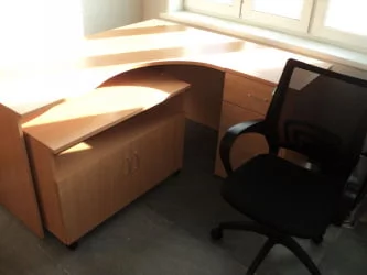 Тумба под стол Р.ШВ бук Бавария светлый