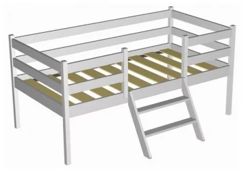 Лестница к кроватям 1400*800 RooRoom VK-10 Белая