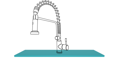 Подставка под кран Kit Kraken WING-GREEK ПодставкаПодКранWING-GULFLAG