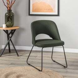 Кресло Lars темно-зеленый/Линк