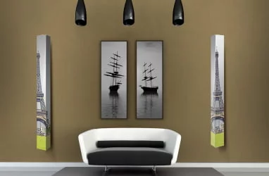 Шкаф с зеркалом Иглу Шелф Арт Беленый дуб