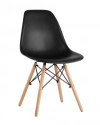 Стул Еамес Стиле ДСВ черный (разборный каркас) / Eames Style DSW