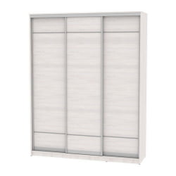 Шкаф-купе B-220х180х60-1(ЯАС-D7D7D7)