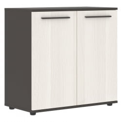 Шкаф с глухими малыми дверьми EDIS ELCS 85.1 Ясень Траун Мокко Мокко