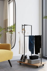 Вешалка на колёсиках Стик Дуб американский