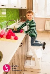 Растущий стул Усура Белый