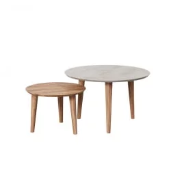 Стол журнальный Тип 6 низкий Орех фактурный