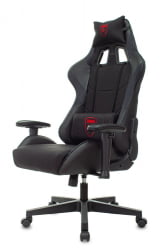 Кресло игровое ZOMBIE Thunder 1 черный/карбон