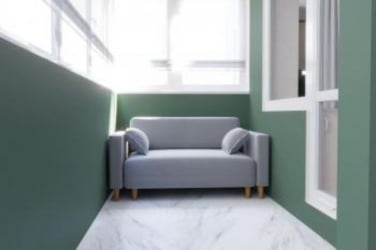 Офисный диван Урвик (Berhouse) Цвет фасада: Левис 04 велюр; Тип: Прямой; Материал фасада: Металл/Велюр