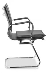 Кресло для посетителей CLG-617 LXH-C Grey