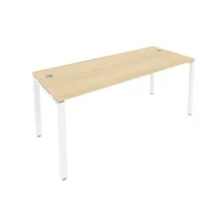 Стол письменный METAL SYSTEM Б.СП-5 Акация/Белый