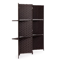 Ширма Secret De Maison NICE (mod. TT-RD007) сосна+бумажный жгут, 200*180, Орех (Walnut)