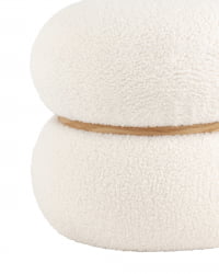 Пуф Полли S Тедди белый