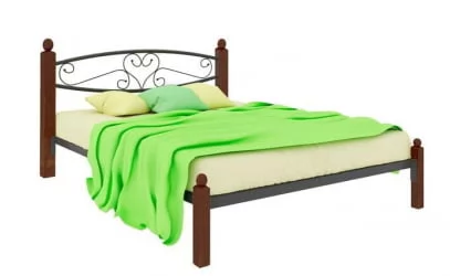 Кровать Каролина Lux 1400х2000 Синяя