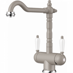 Смеситель Omoikiri Amagasaki-Gr Латунь/Гранит/Leningrad Grey