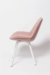 Стул для гостиной К 21 white Розовый (PС 12\б)