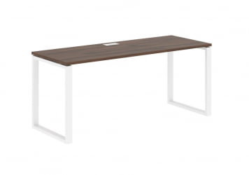 Стол письменный EDIS EQST 1767 Дуб Денвер темный Белый