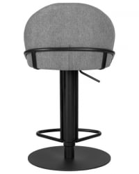 Стул барный DOBRIN OLIVER (серая ткань (FLY1347-17)) 2 шт