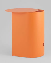 Журнальный столик Floire металл оранжевый