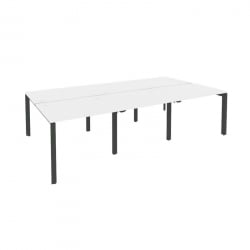 Рабочая станция на П-образном м/к ONIX O.MP-D.RS-6.1.8 Белый Бриллиант/Антрацит