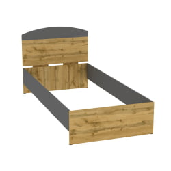 Кровать Алиса(L21)947х903х2063(ДВ-Графит)