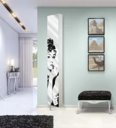 Шкаф с зеркалом Lupo Art Белый