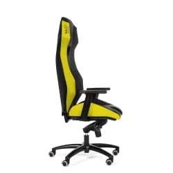 Геймерское кресло WARP Ze Желтый/черный