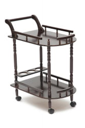 Стол деревянный 3512 60х40х78см, Орех (Walnut)