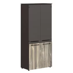 Шкаф комбинированный MHC 85.2 Дуб Базель/Венге Магия