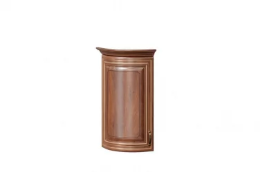 Шкаф кухонный окончание 350 радиусный с карнизом Кантри ЛД 235.324.000 Ноче Таволато