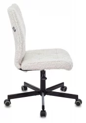 Кресло для оператора Бюрократ CH-330M Молочный экомех